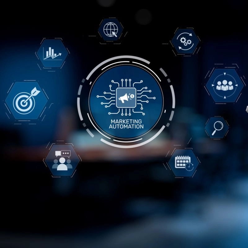Automazione del marketing digitale, l’analisi dei dati e la tecnologia in un moderno ambiente di lavoro. Automazione del marketing digitale, l'analisi dei dati e la tecnologia in un moderno ambiente di lavoro.